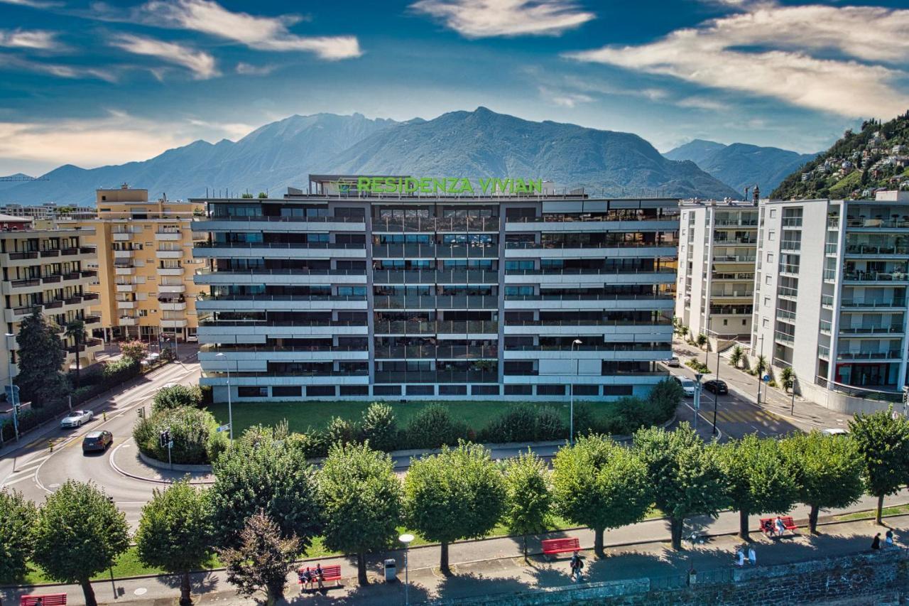 Residenza Vivian Deluxe Apartments Locarno Eksteriør billede